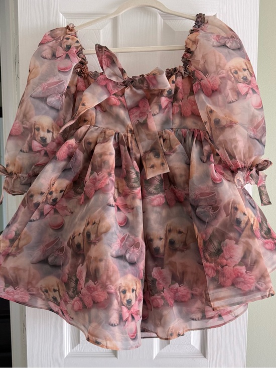 Selkie Dresses & Skirts - Selkie The Golden Paradise Mini Shabby Chic Dress